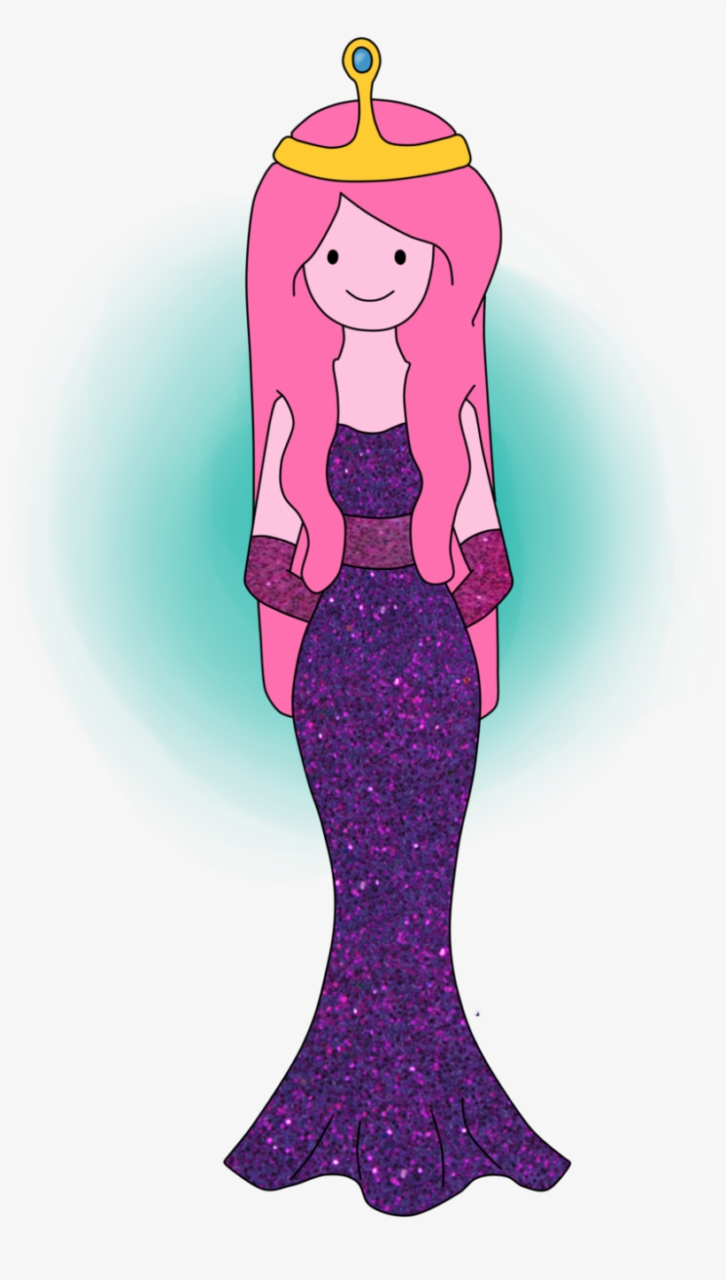 Adventure Time Princess Bubblegum - Princess Bubblegum Purple Dress, transparent png #3222883