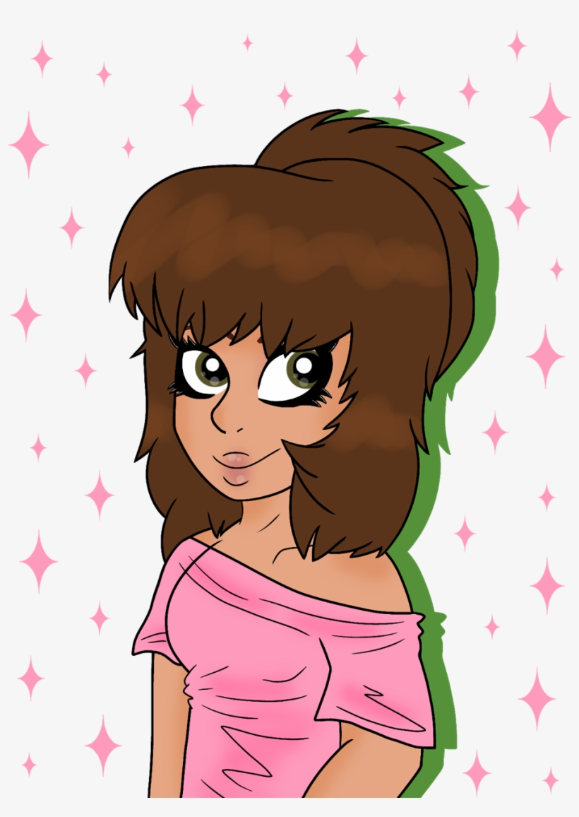 The Flirty Girl - Cartoon, transparent png #3223026