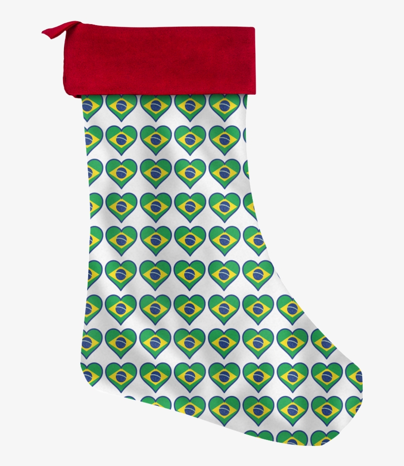 Brazil Heart Pattern Design - Hamper, transparent png #3223185