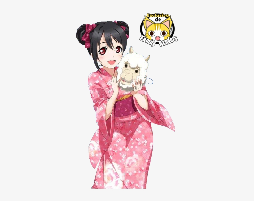 Love Live Kimono Nico, transparent png #3223211