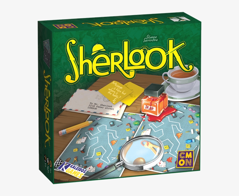 Cool Mini Or Not Has Announced Sherlook, A Board Game - Cool Mini Or Not Sherlook Board Game, transparent png #3223350