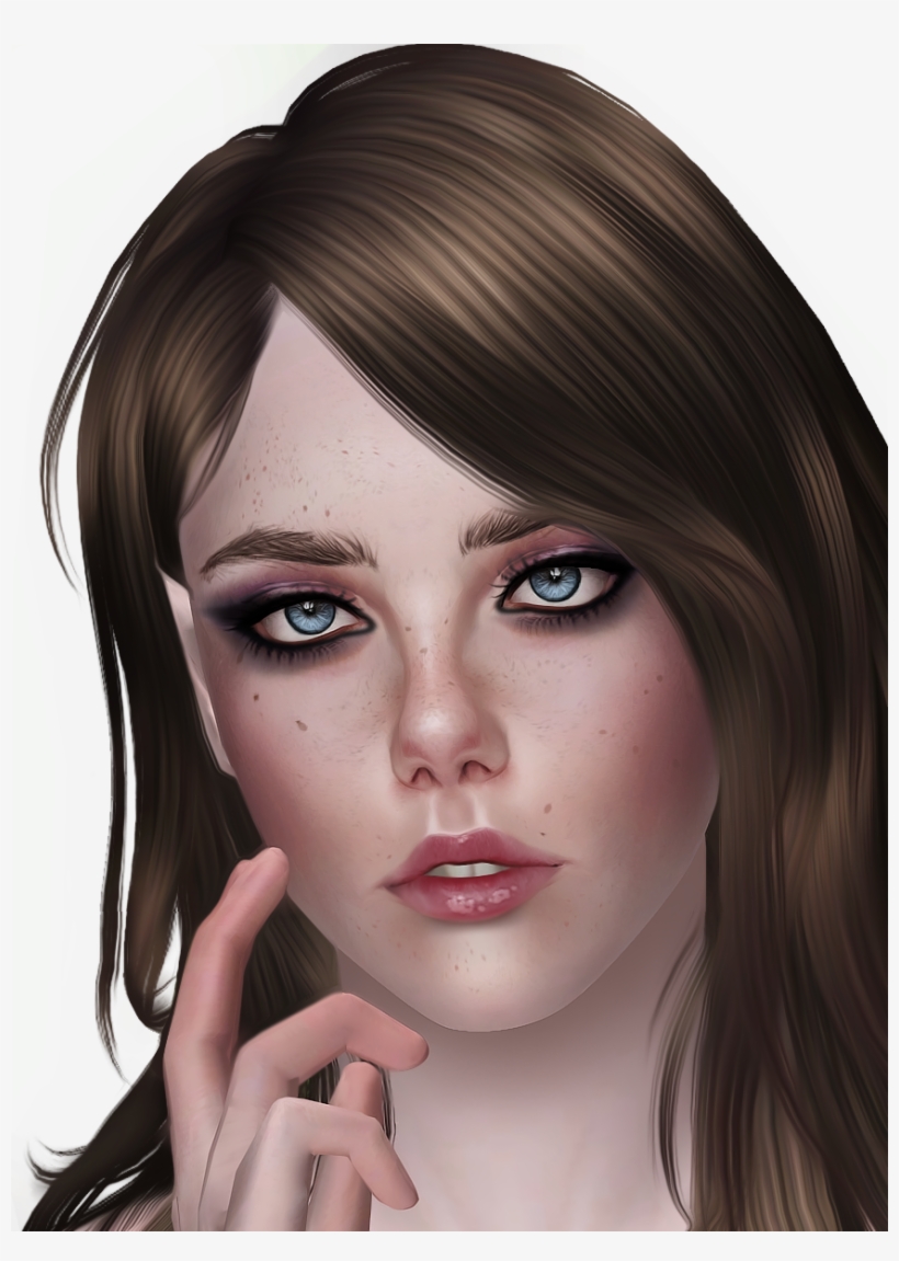 Kaya - Kaya Scodelario Sims 4, transparent png #3223500