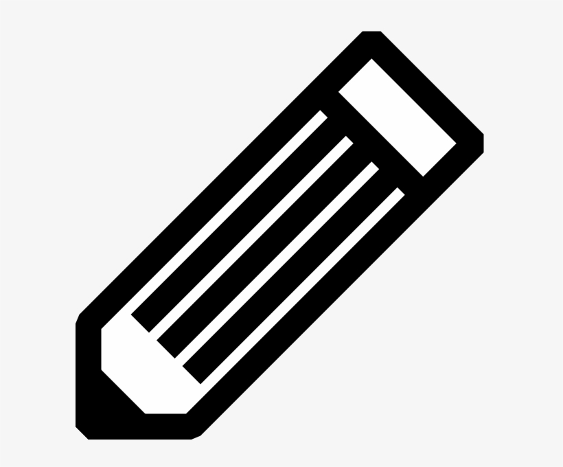Black And White Pencil Clip Art At Clker Pencil Clipart Black Free Transparent Png Download Pngkey