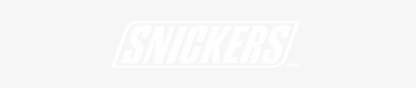 Snickers Logo - Snickers Logo Black And White, transparent png #3223990
