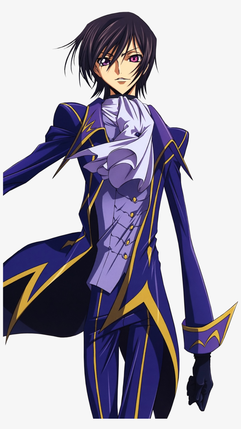 Lelouch Lamperouge Best Character In Anime History Code Geass Lelouch Free Transparent Png Download Pngkey