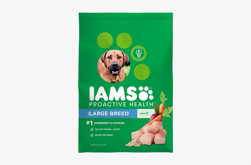 Iams Large Breed Dog Food, transparent png #3224393