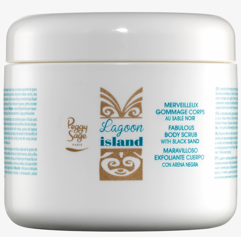 Fabulous Body Scrub With Black Sand - Gommage Merveilleux Pour Le Corps Lagoon Island, transparent png #3224698