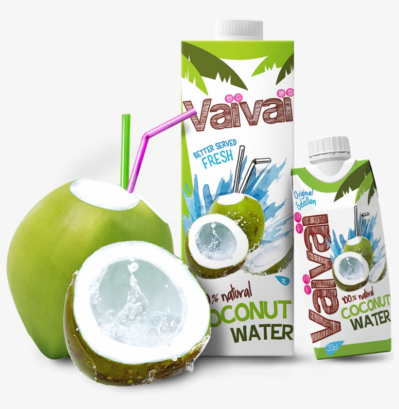 Vaivai 100% Natural Coconut Water - Vai Vai Coconut Water, transparent png #3224770