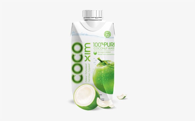 Original Coconut Water - Cocoxim Kokosová Voda S Příchutí Ananasu 330 Ml, transparent png #3224856
