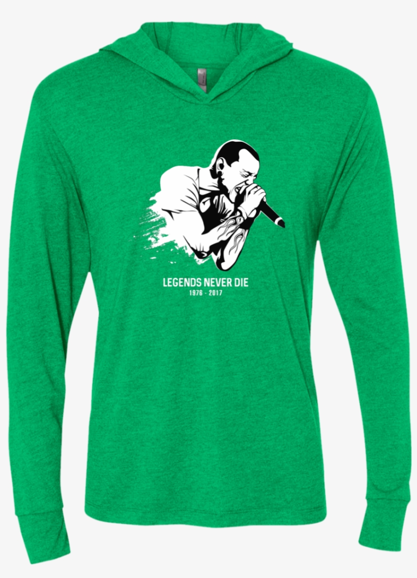 Chester Bennington Legends Never Die Unisex Hooded - Snoopy And Charlie Brown Halloween T-shirt/ Hoodie, transparent png #3224876