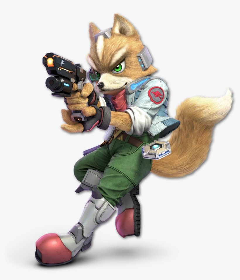 Fox In Super Smash Bros - Super Smash Bros Ultimate Fox, transparent png #3224877