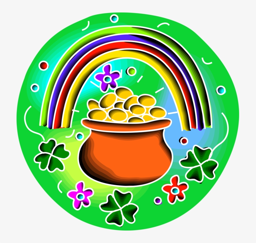Vector Illustration Of St Patrick's Day Irish Mythology, transparent png #3224891