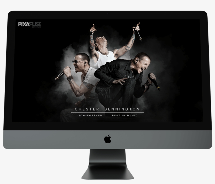 Apple Imac Pro - Chester Bennington Wallpaper 4k, transparent png #3225289