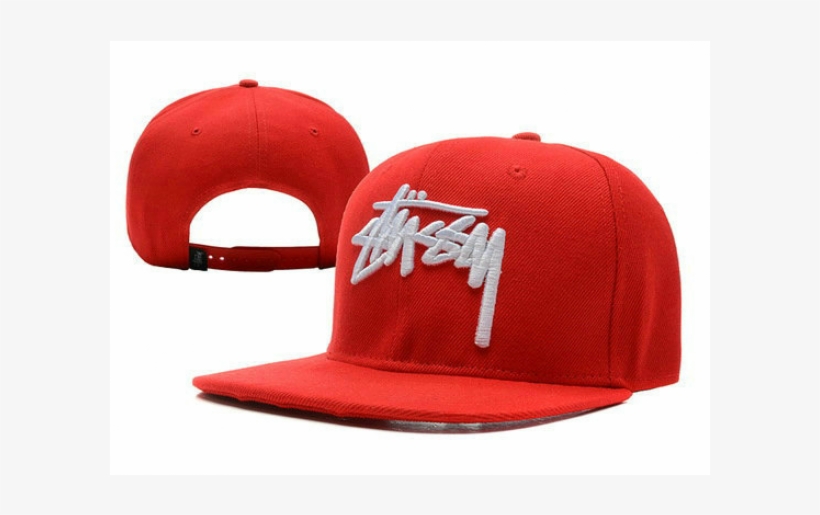 Stussy Red Snapback, transparent png #3225338