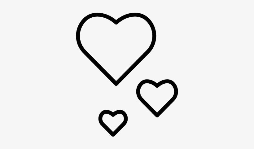 Valentines Hearts Vector - Heart Shape Icons, transparent png #3225973