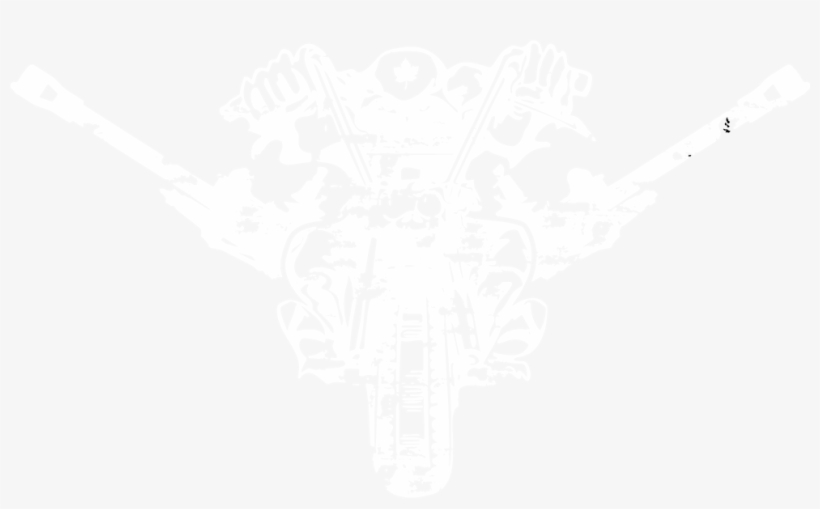 The Rolling Barrage Logo Grunge White - Rolling Barrage 2018, transparent png #3226080