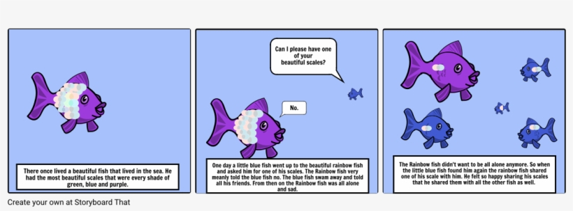 The Rainbow Fish, transparent png #3226221