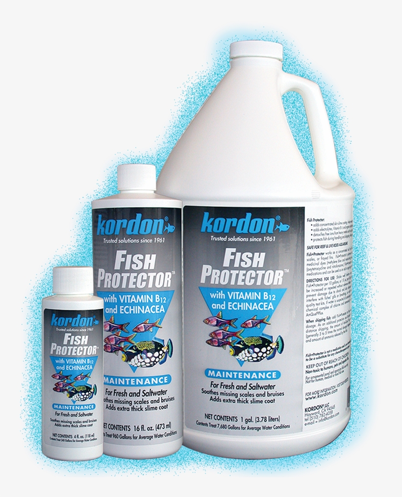 Fish Protector™ - Kordon #31456 Fish Protector For Aquarium, 16-ounce, transparent png #3226557