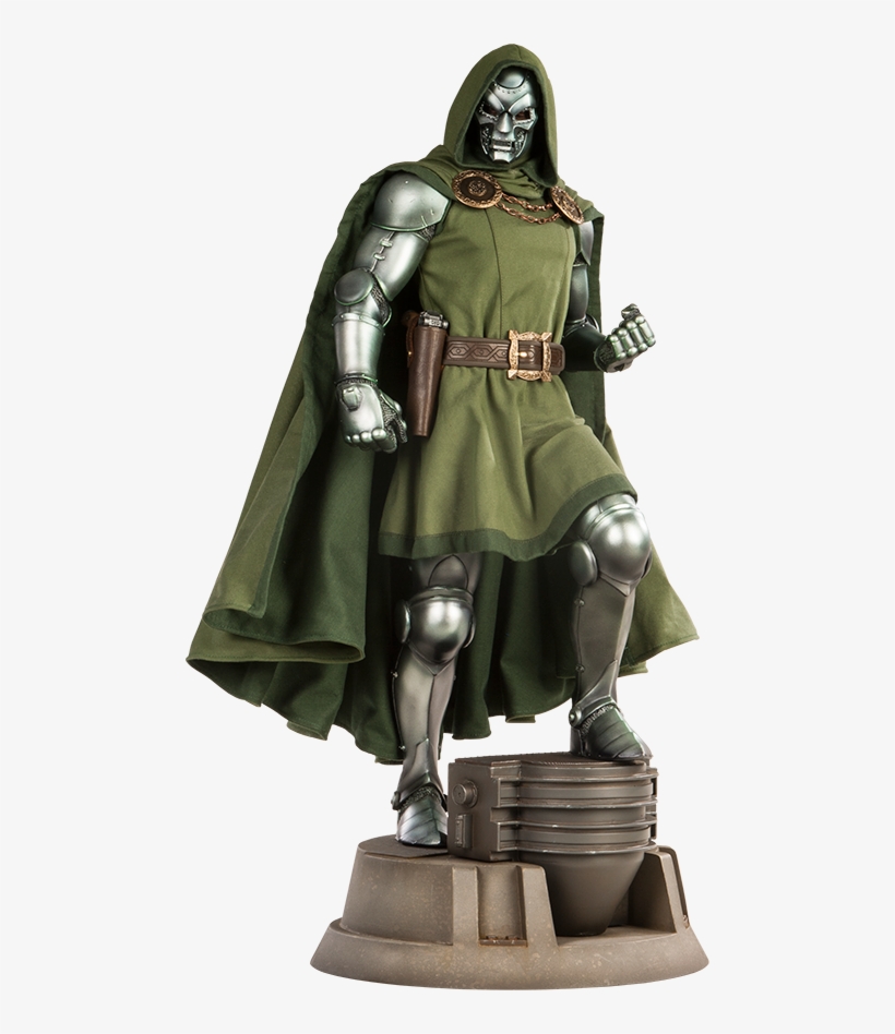 Pre-order Sideshow Marvel Doctor Doom Premium Format - Marvel Dr. Doom, transparent png #3227116