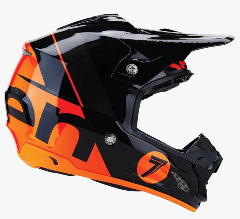 Motocross Helmet Png File - Cascos Troy Lee Motocross, transparent png #3227304