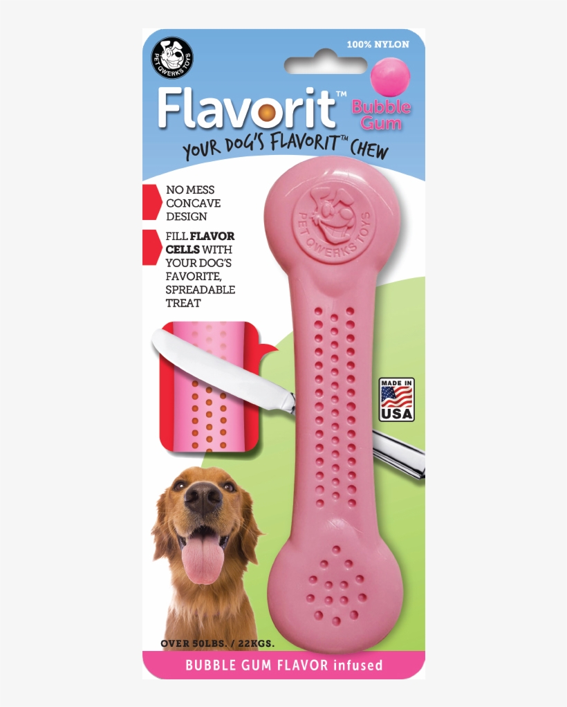 Flavorit™ Bone Bubble Gum Flavor Infused - Flavorit Bone, transparent png #3227421