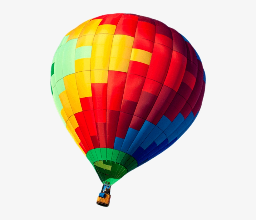 The Night Glows - Colorful Hot Air Balloon Png, transparent png #3227498
