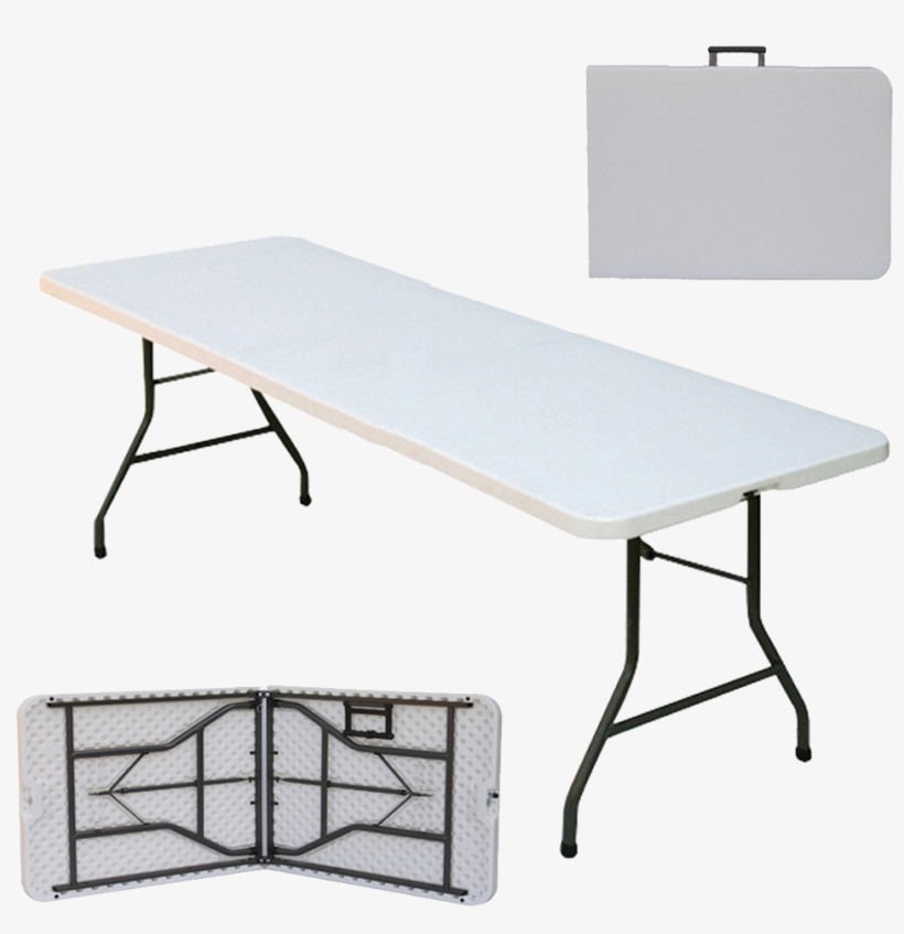 6ft Folding Table - Correll, Inc. 72" Rectangular Folding Table, transparent png #3227524