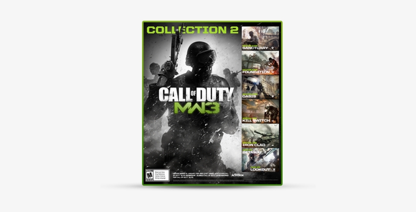 Call Of Duty Modern Warfare 3 Dlc Code Collection 2, transparent png #3227545