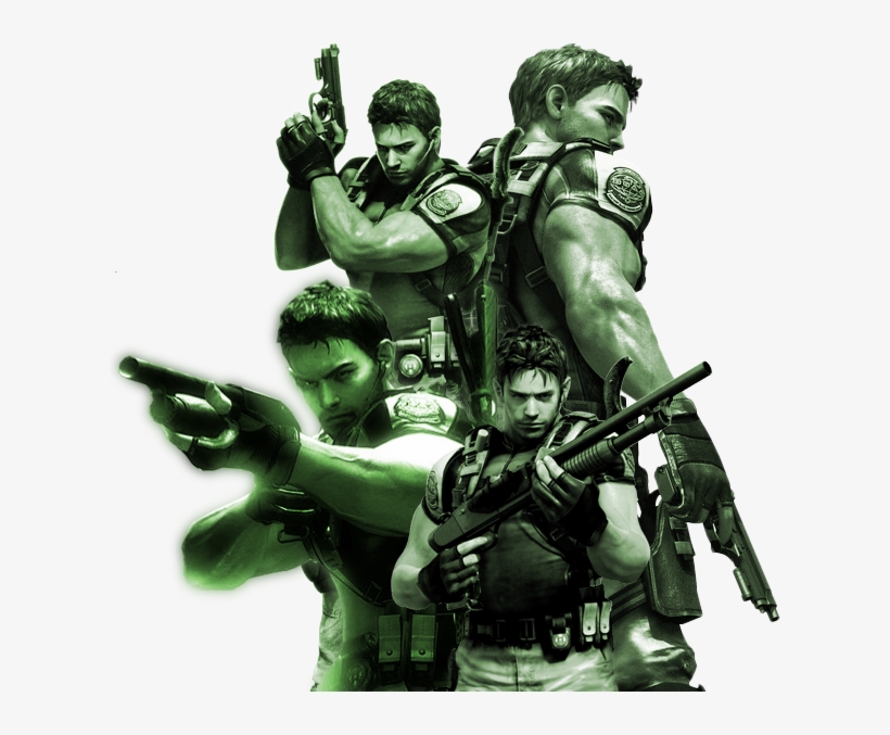 Chris Redfield, transparent png #3227615