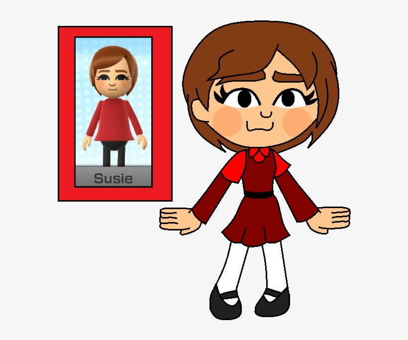 107kib, 613x616, Img 3712 - Wii U Miis, transparent png #3228001