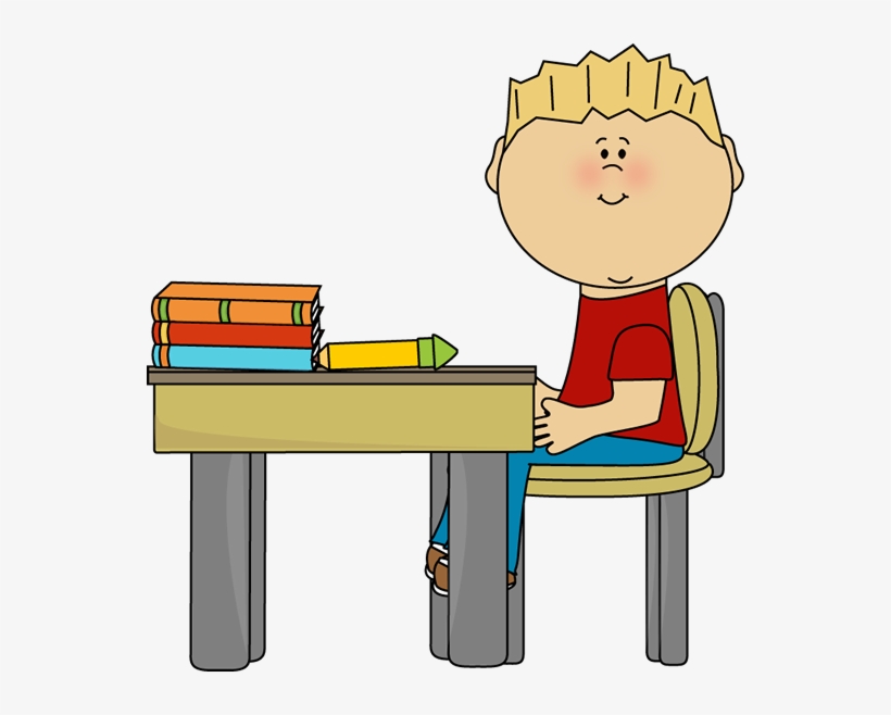 Child Sitting In Chair Clipart - Sitting In Chair Clipart, transparent png #3228254