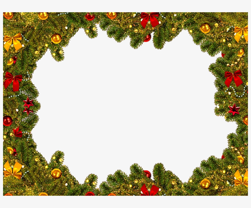 Christmas Border Frame Free - Christmas Day, transparent png #3228406