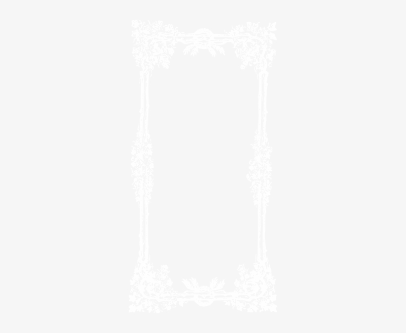 Decorative White Border Clip Art At Clker - Decorative White Border Png, transparent png #3228504