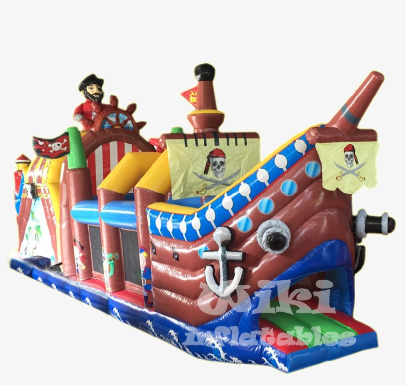Pirate Boat Run - Inflatable, transparent png #3228929