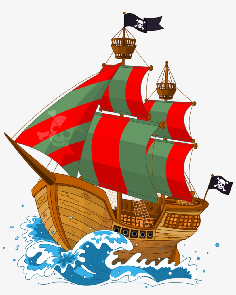 Фото, Автор Soloveika На Яндекс - Pirate Ship Vector, transparent png #3228934