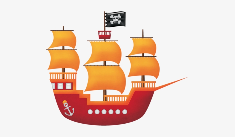 Pirate Ships - Visit - Clip Art, transparent png #3228979