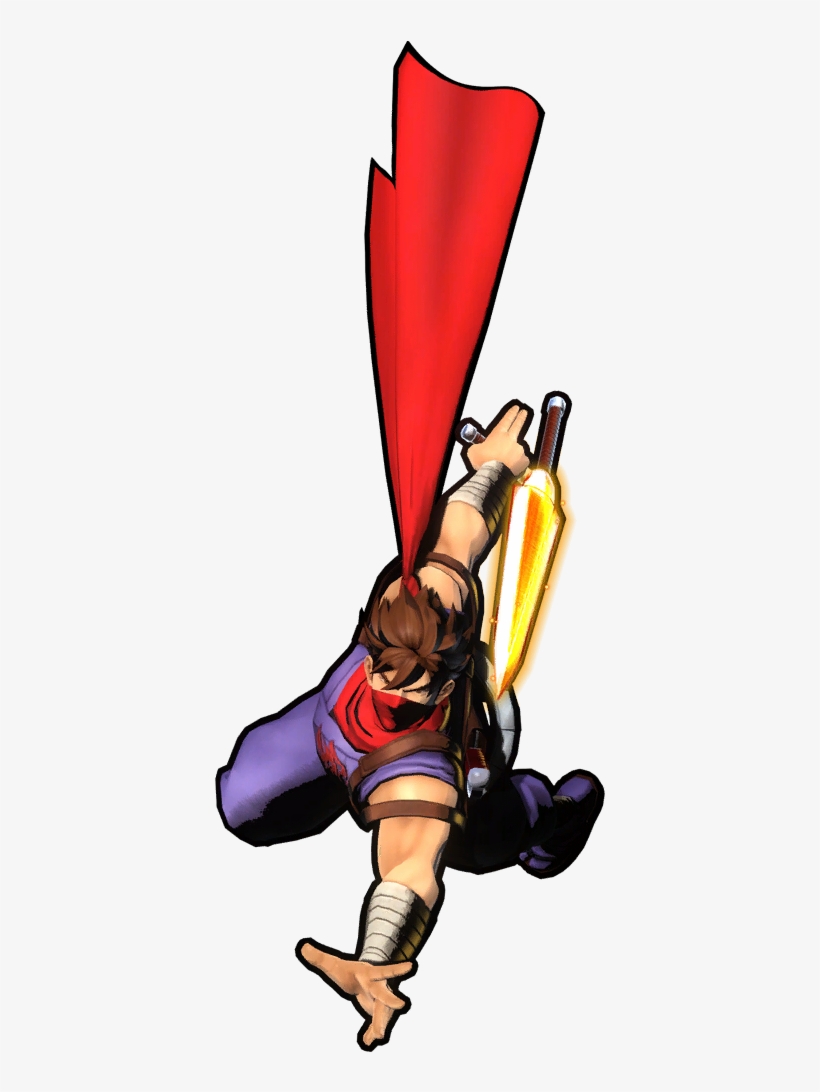 Umvc3 Full Win Pose - Strider Marvel Vs Capcom 3, transparent png #3229742