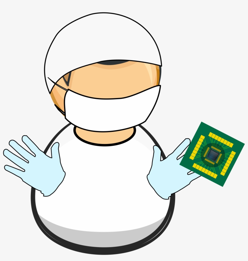 Lab Worker Vector Clipart Image Free Stock Photo Public - Clip Art, transparent png #3229804