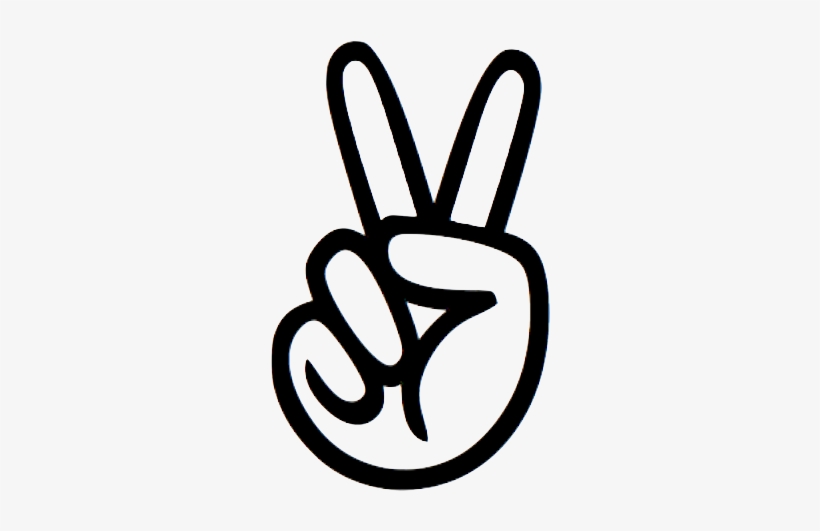 Peace - Peace Sign, transparent png #3230097