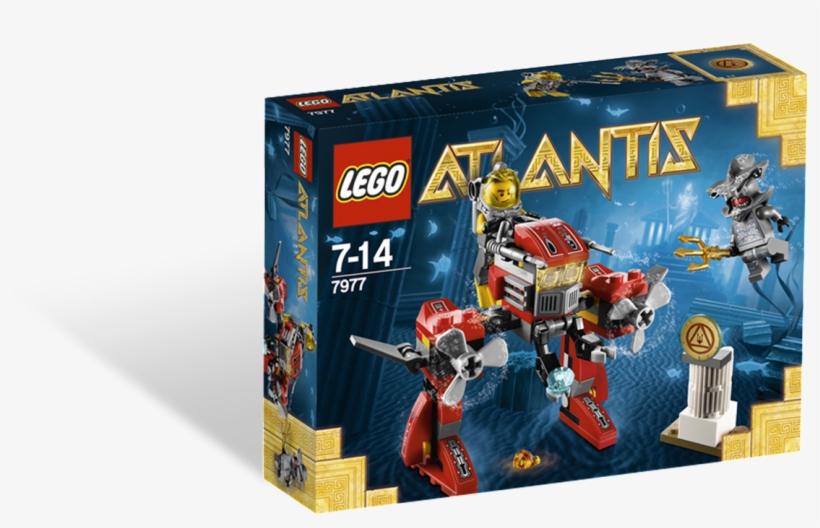7977 Seabed Strider - Lego Atlantis Seabed Strider, transparent png #3230227