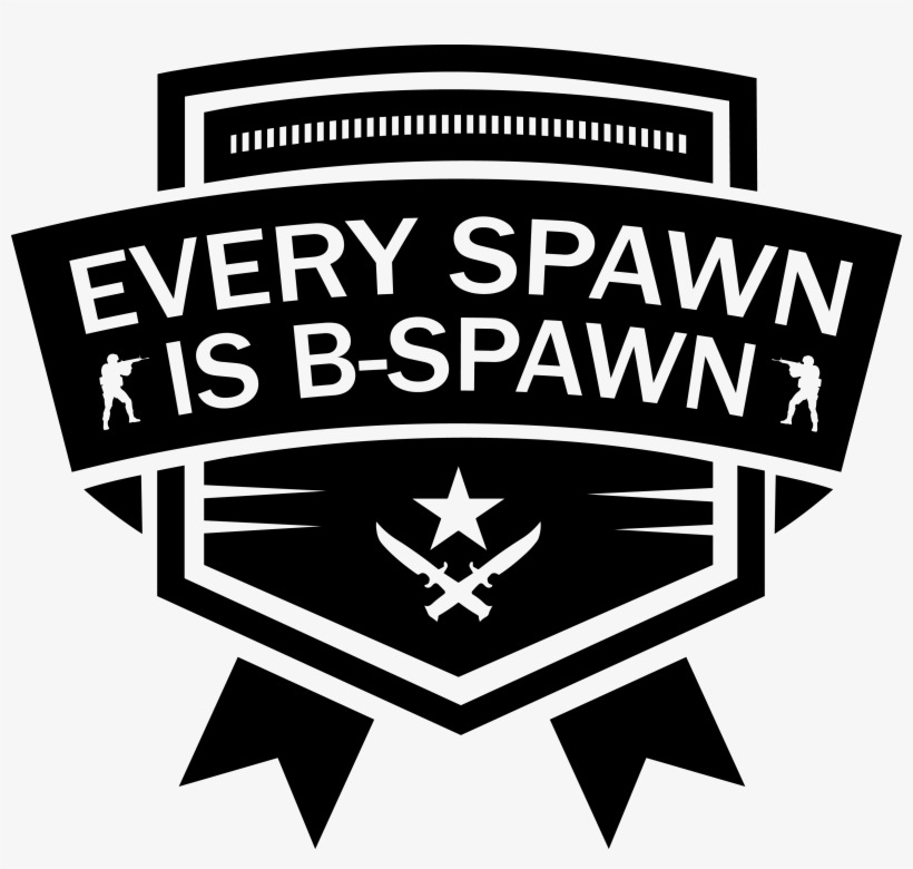 Every Spawn Is B-spawn Apparel - Emblem, transparent png #3230385