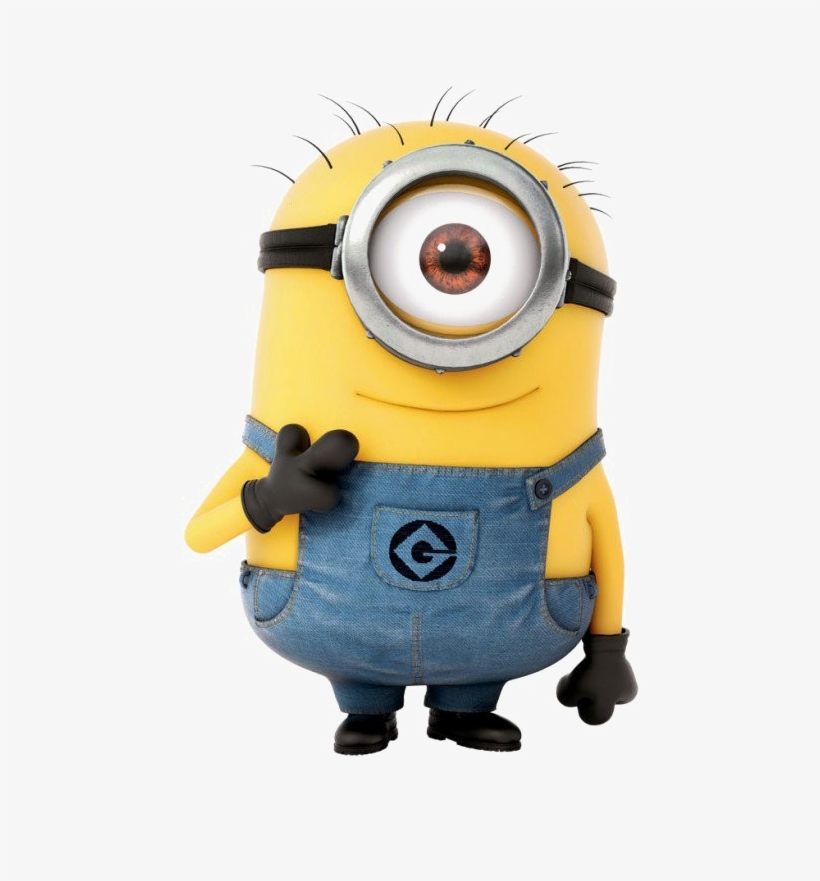 Single Minion Transparent Image - Minions Good Morning Sunday, transparent png #3230576