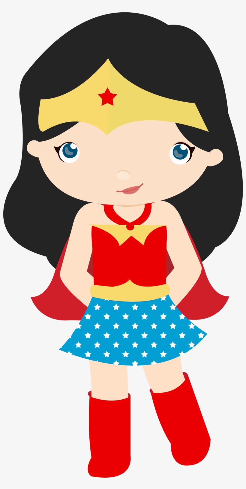 Aventuras De Una Super Mama Wonder Woman Cake, Wonder - Edible Dc Superhero Girl Cupcake Toppers, transparent png #3230720