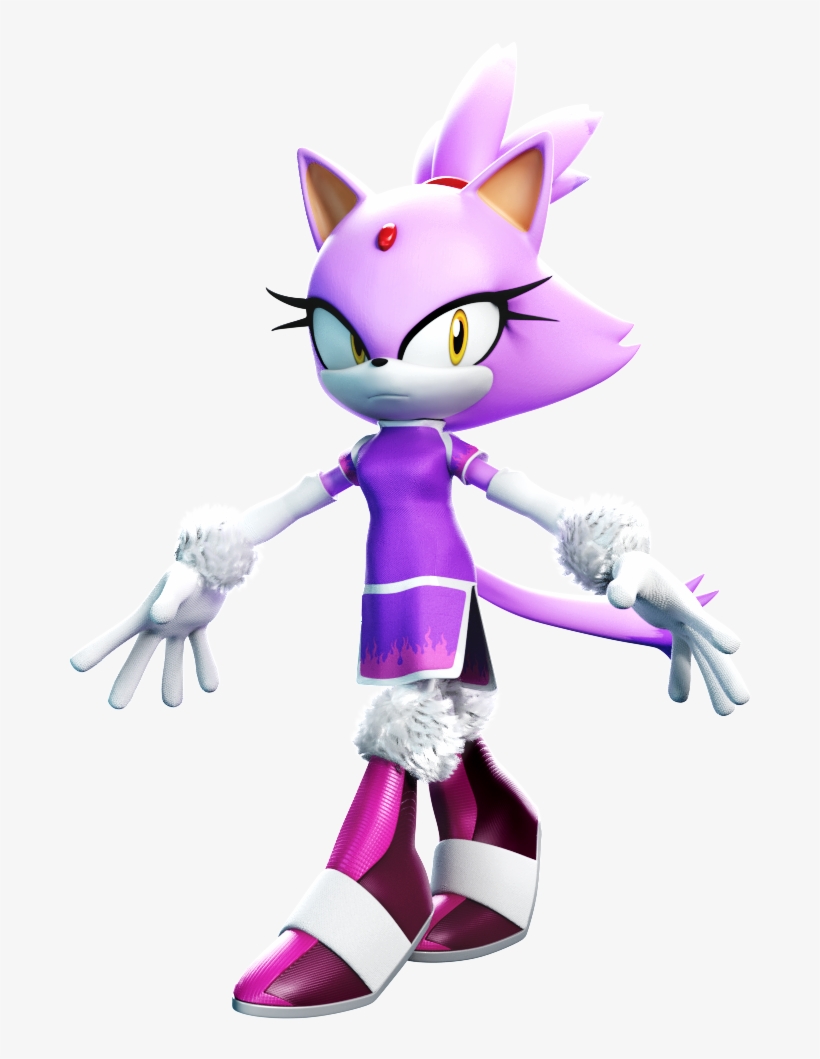 17 Feb - Blaze The Cat Gymnast, transparent png #3230721