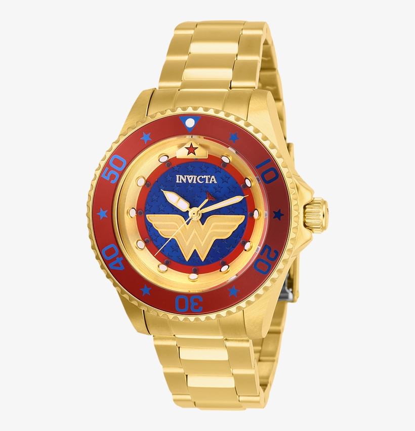 Wonder Woman Watch - Invicta Dc Wonder Woman, transparent png #3230971