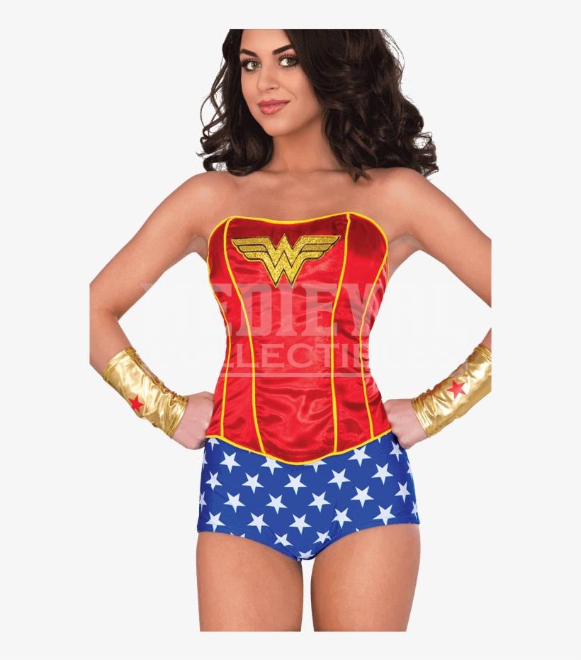 Wonder Woman Corset, transparent png #3230975