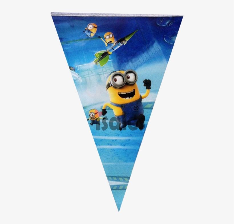 #isales #minion #theme #flag #pennant #happy #birthday - Despicable Me Minion Rush The Unofficial Strategies, transparent png #3231065
