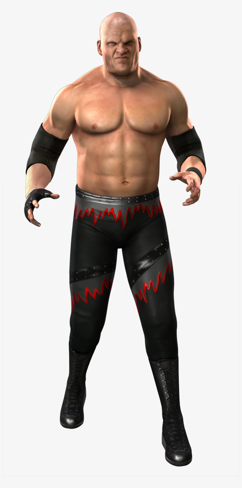 Kane Svr2011 Render - Smackdown Vs Raw 2011 Kane, transparent png #3231357