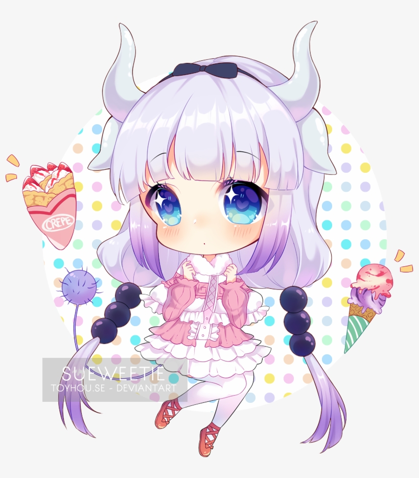 Kanna Kamui [speedpaint] By Sueweetie - Cartoon, transparent png #3231358
