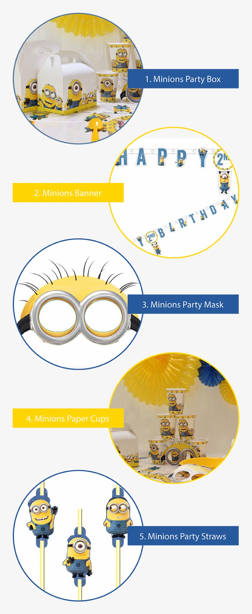 5 Favourite Minions Products - 8 Straws Minions Liragram, transparent png #3231436